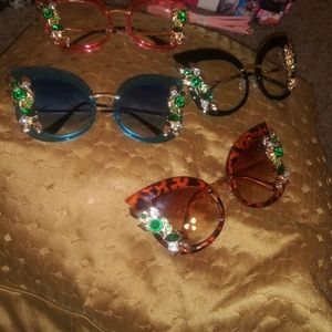Glam Sunglasses Embellished with stones